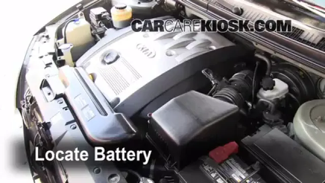 2003 Kia Sedona EX 3.5L V6 Battery Replace